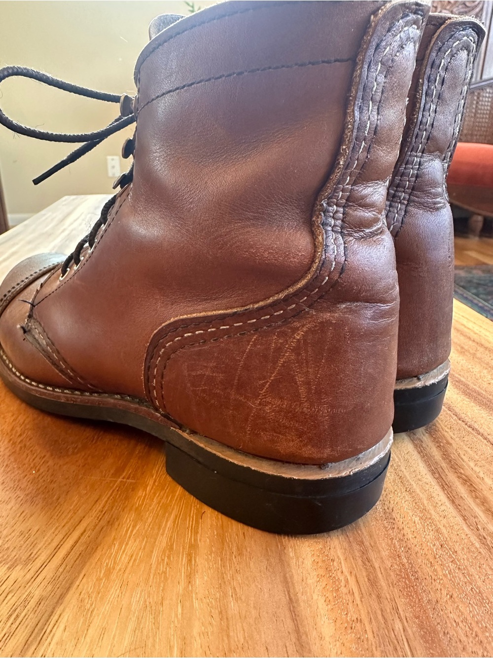 Women's Red Wing Iron Ranger 7.5 - Picture 5 of 9